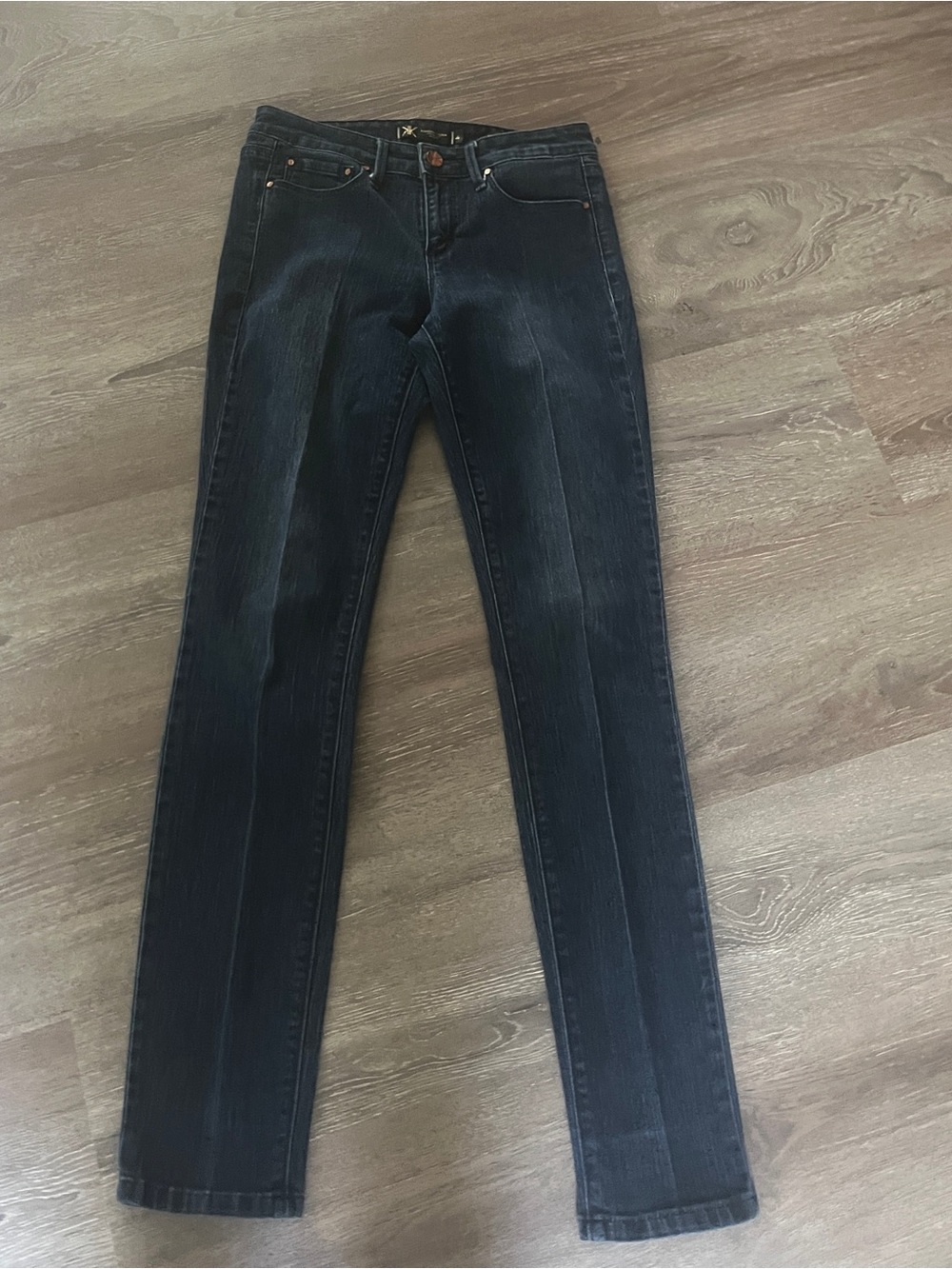 Kardashian Kollection Blue Straight-Leg Women’s Jeans size 4